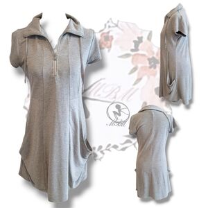 Hoodie Collar Casual Dress size 14